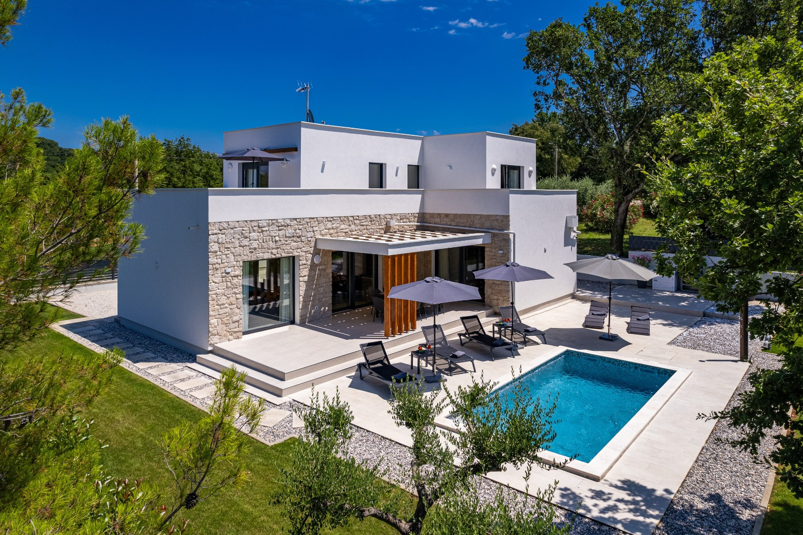 Villa Zanetta - Ihr privater istrischer R&uuml;ckzugsort mit Pool und vollkommenem Komfort, Villa Zanetta  Marasi